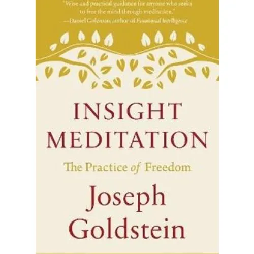 Joseph Goldstein: Insight Meditation - The Practice of Freedom