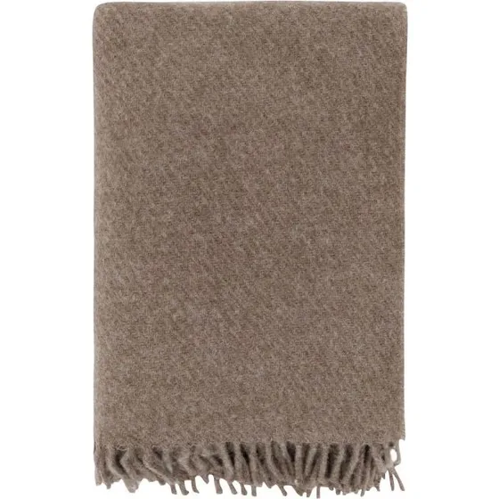 Høie Falketind uldplaid 100% ren ny uld 120x180 cm