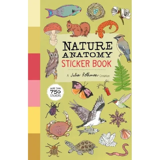 Julia Rothman Nature Anatomy Sticker Book