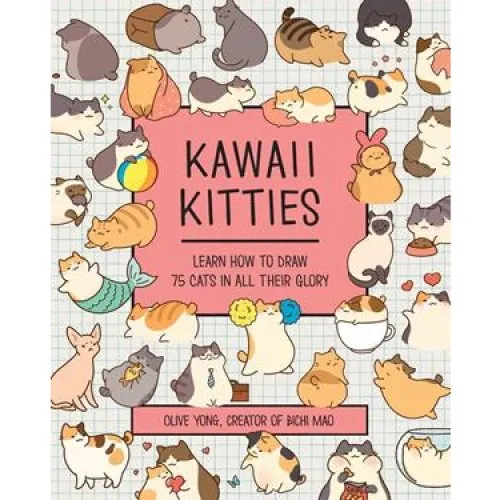 Olive Yong: Kawaii Kitties - Tegnebog
