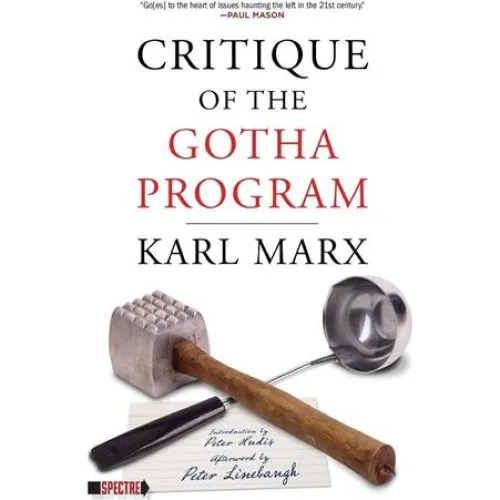Karl Marx: Critique of the Gotha Program - Bog