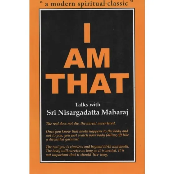 I Am That - Trykt bog om spirituel indsigt