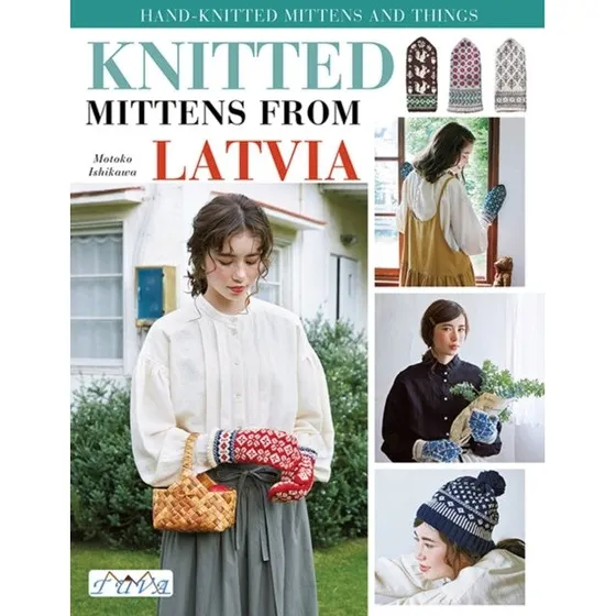 Knit Latvian Mittens - Motoko Ishikawa