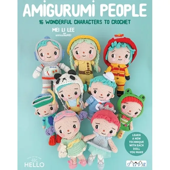 Amigurumi People: 16 Wonderful Characters af Mei Li Lee