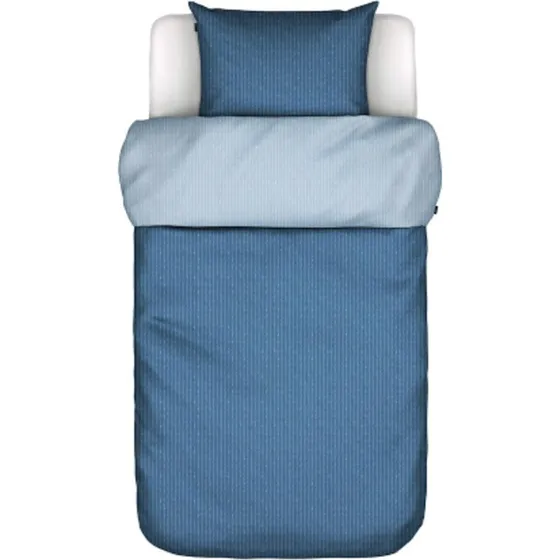Marc O'Polo Toloma Blue sengetøj 140x200 cm - 100% bomuldssatin