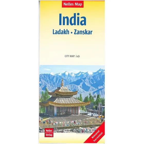 Nelles Verlag: India: Ladakh, Zanskar - Rejseguide (Engelsk)