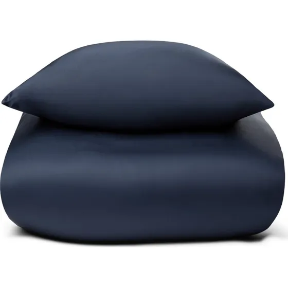 Bambus baby sengetøj 70x100 cm – Nature By Borg mørkeblå