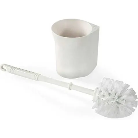 Fiamma toiletbørste med holder – hvid/grå/blå