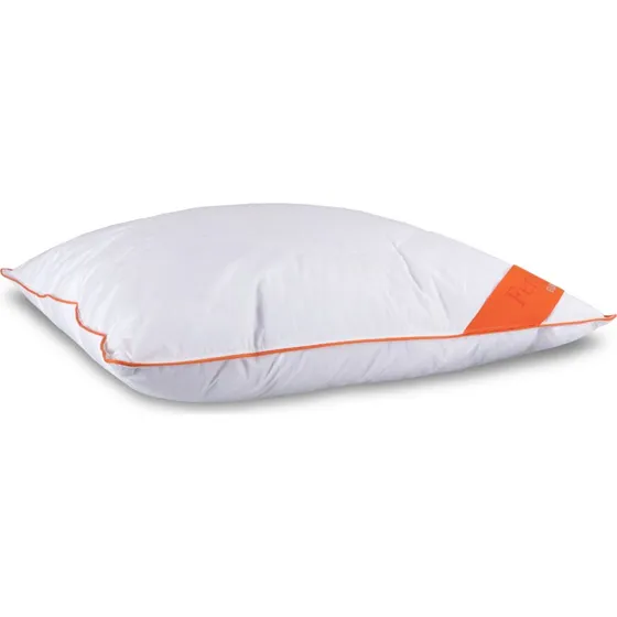 Økologisk gåseduns hovedpude 60x63 cm (3-kammer, mellem/høj)