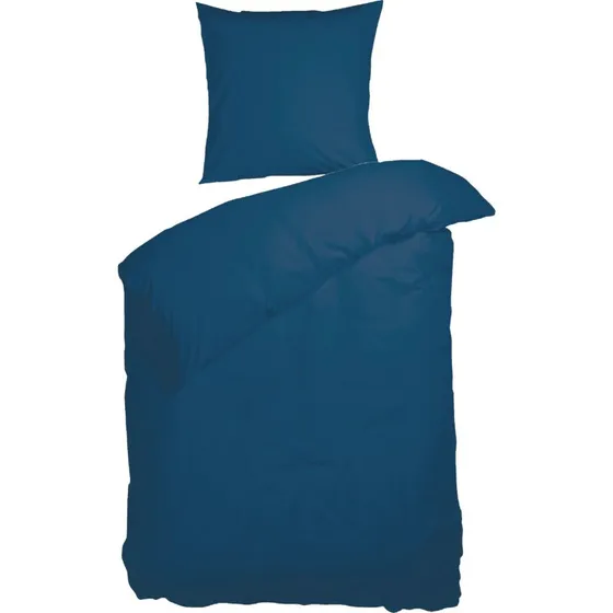 Nordisk Tekstil Kelly Uni Blue sengesæt 140x200 cm