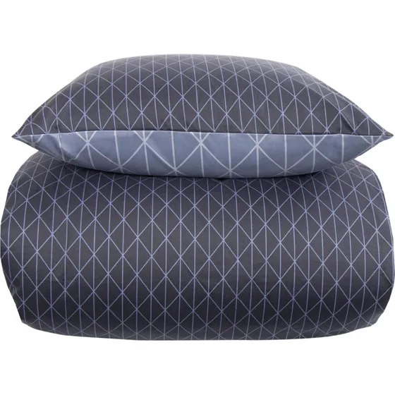 IN Style Harlekin mikrofiber sengetøj 240x220 cm (blå)