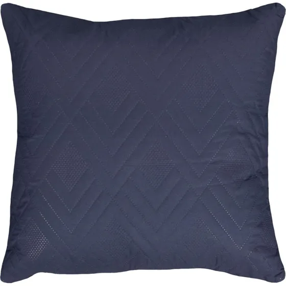 Pyntepude 45x45 cm dobbeltfarvet mørk- & lyseblå