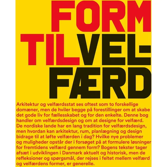 Form til velfærd - Jannie Rosenberg Bendsen
