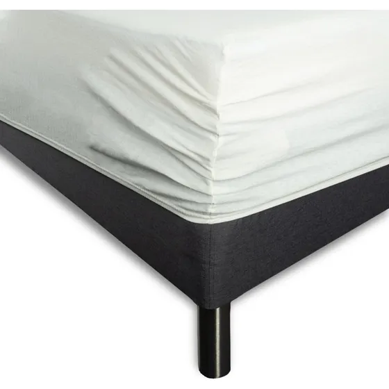 IN Style stræklagen 180x200 cm - hvid jerseylagen