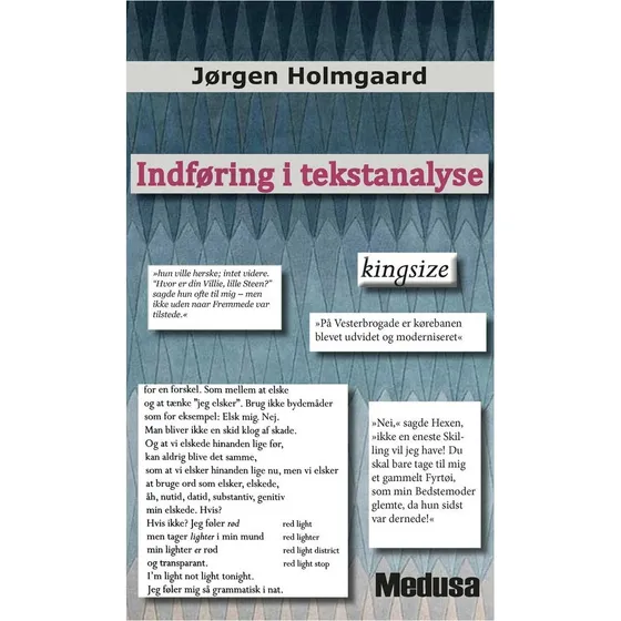 Indføring i tekstanalyse - Jørgen Holmgaard