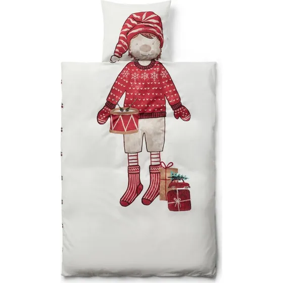 Junior sengesæt 100x140 cm - Julemotiv, vendbart