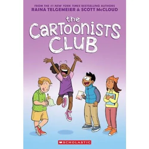 The Cartoonists Club - Raina Telgemeier & Scott McCloud (Bog)