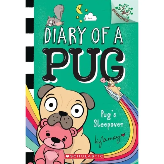 Scholastic Branches: Pug's Sleepover (Diary of a Pug #6)