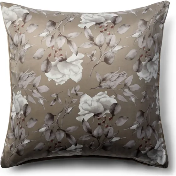 IN Style pudebetræk 60x63 cm – brun, vendbart satin