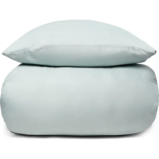 IN Style Microfiber sengesæt 140x220 - Ensfarvet grøn