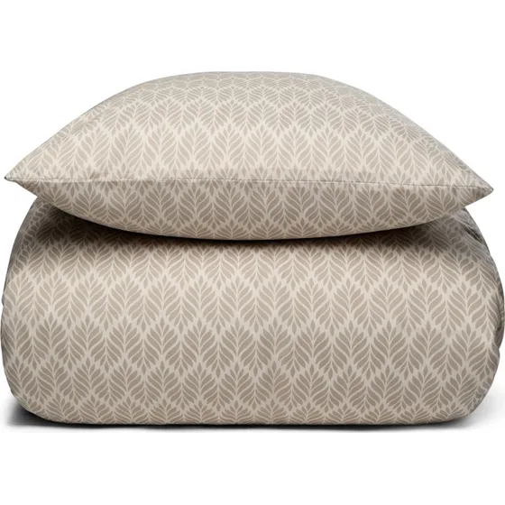 IN Style mønstret sengesæt 140x220 cm – sand microfiber