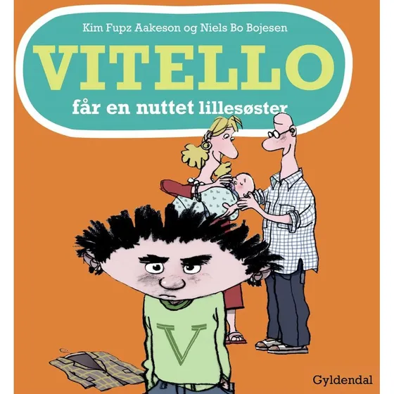 Vitello får en nuttet lillesøster - Lydbog af Kim Fupz Aakeson