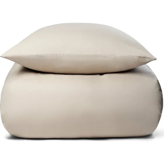 IN Style dobbelt sengetøj 200x220 cm - Beige microfiber