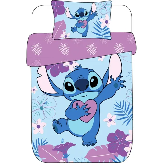 Stitch sengetøj 140x200 cm – 100% bomuld