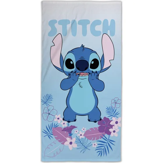 Stitch badehåndklæde 70x140 cm – 100% bomuld