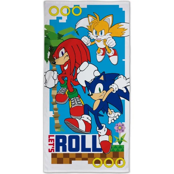 Sonic badehåndklæde 70x140 cm – 100% bomuld