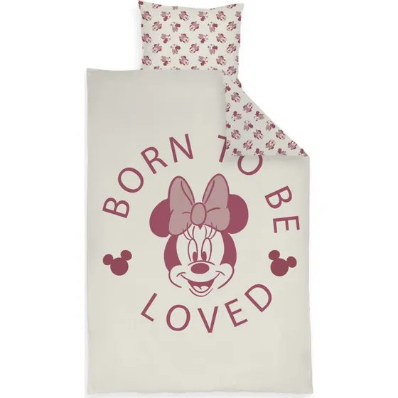 Minnie junior sengetøj 100x140 cm – 100% bomuld