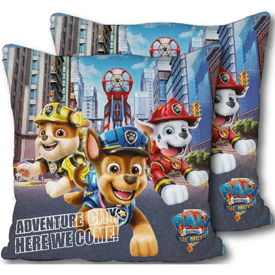 Paw Patrol pyntepude 40x40 cm – Marshall, Rubble & Chase