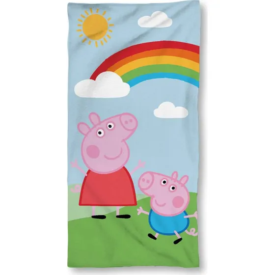 Gurli Gris badehåndklæde 70x140 cm – 100% bomuld