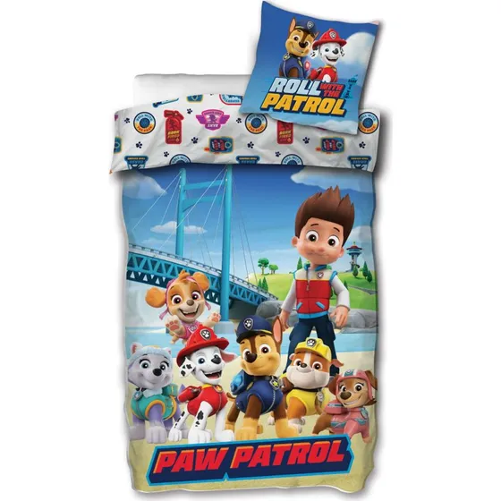 Paw Patrol børnesengetøj 140x200 – 100% blødt bomuld