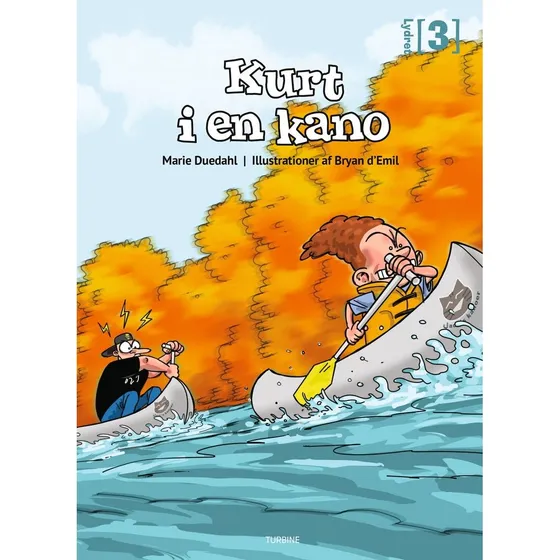 Kurt i en kano - Marie Duedahl - Billedbog
