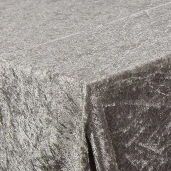 Grå velourdug 150 cm x 15 m – nervøs velour (Borg Living)