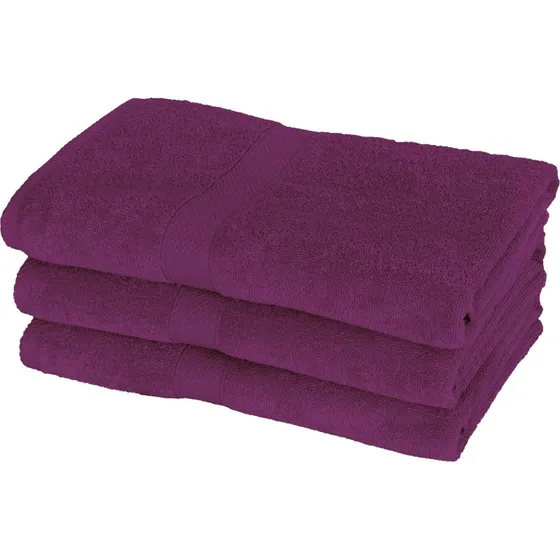 Egeria badehåndklæde 70x140 cm - Diamant Lilla