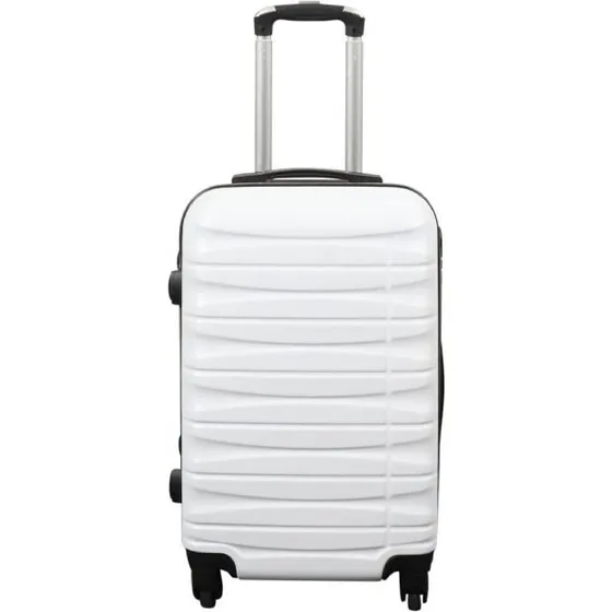 Kabinekuffert Hardcase 37L - Hvid, 4 hjul