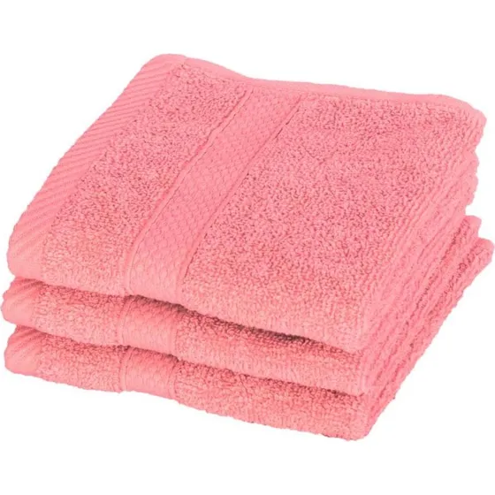 Egeria vaskeklud 30x30 cm Diamant Lyserød - 100% bomuld