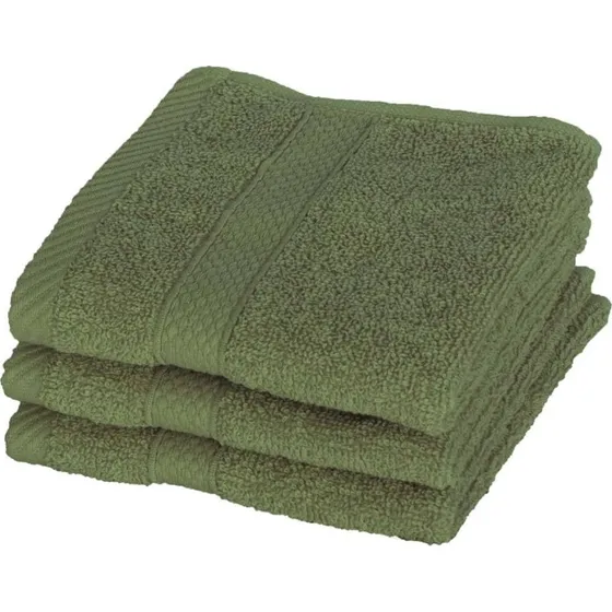 Egeria Vaskeklud 30x30 cm – Diamant, Grøn (100% Bomuld)