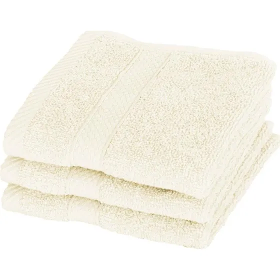 Egeria Vaskeklud 30x30 cm Diamant Creme - 100% Bomuld