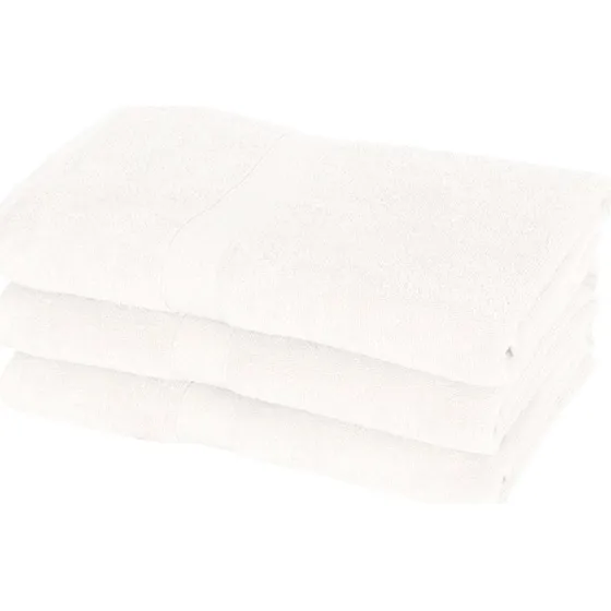 Egeria Diamant badehåndklæde 70x140 cm - Hvid, 500 g/m²