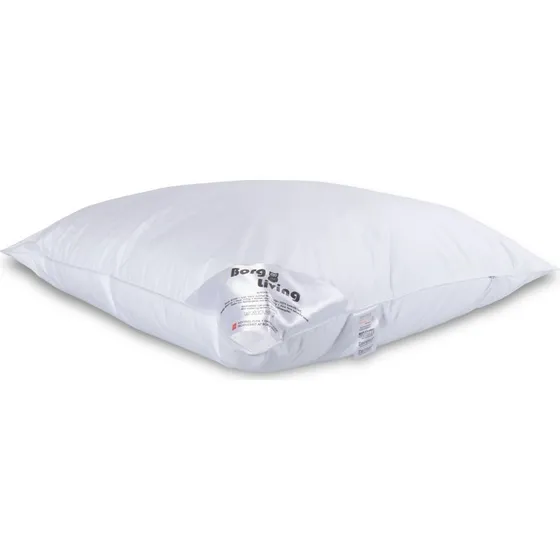 Borg Living SoftFeel regulerbar dunfiber-hovedpude 60x63