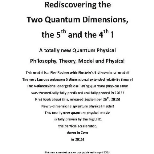 Rediscovering the Two Quantum Dimensions af J.e. Andersen