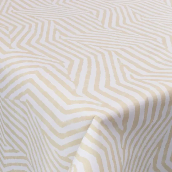 Tekstil voksdug 140 cm – stribet med akrylbelægning (på mål)