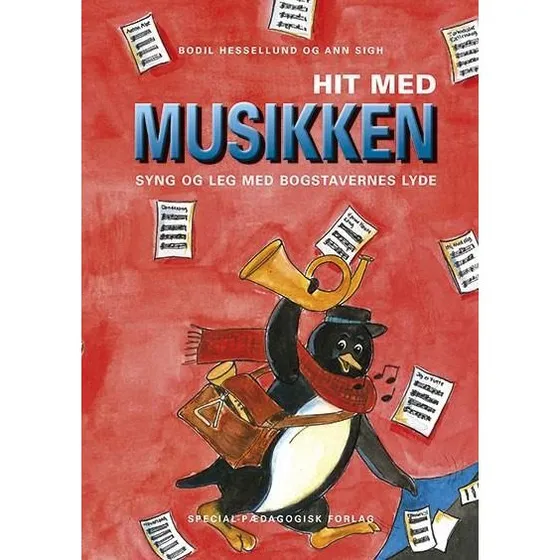 Hit med musikken - Bodil Hessellund - Bog