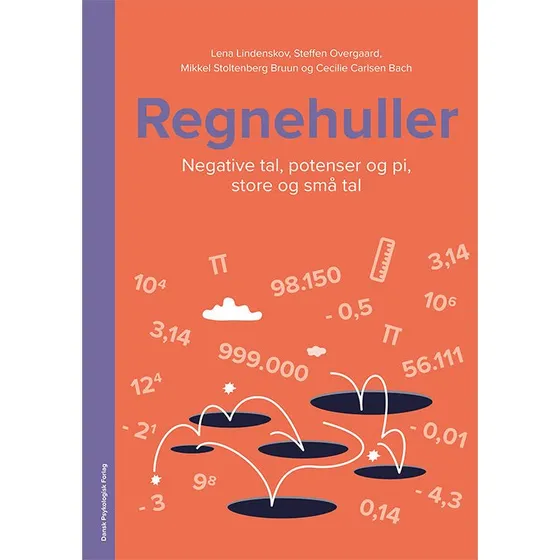 Regnehuller: Negative tal, potenser og pi - Pakke med 5 stk.