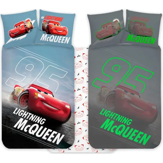 Lynet McQueen junior sengesæt 100x140 cm – vendbart