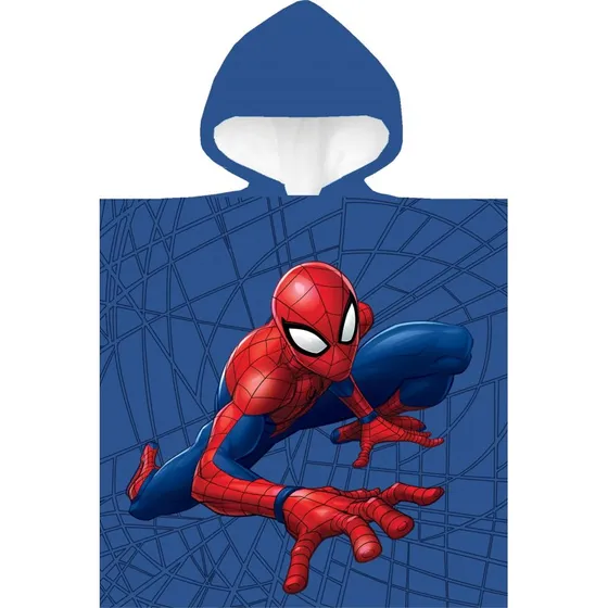 Spiderman badeponcho 50x100 cm – 100% bomuld