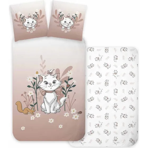 Junior sengesæt 100x140 cm - Aristocats Marie (100% bomuld)